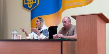 Днями Миколаївську область відвідала начальник управління цивільно-військового співробітництва Оперативного командування «Південь» підполковник Оксана Козиренко » Миколаївський Оглядач