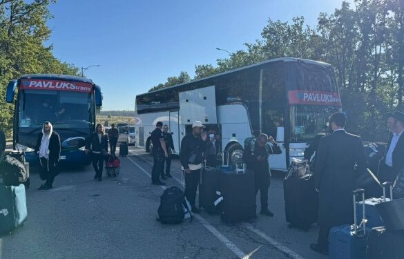 До Умані вже прибули 8 тисяч паломників: очікується понад 35 тисяч хасидів