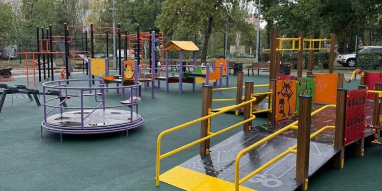 Інклюзивний спорт у Запоріжжі, фото – чотири нові майданчики з’являться вже цієї осені | Новости Запорожья