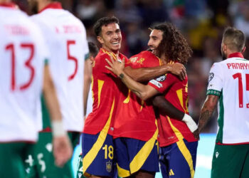 Испания справилась с Болгарией за 1й тайм, разгромив соперников в отборе к ЧМ-2026