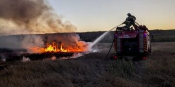 Миколаївщина: вогнеборці ліквідували 23 пожежі, одна з яких виникла внаслідок бойових дій » Миколаївський Оглядач