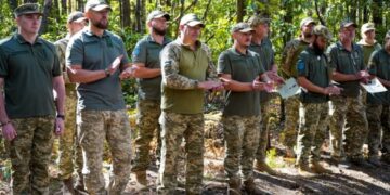 На Черкащині відзначили воїнів 118-ї бригади ТрО