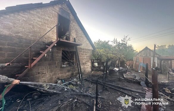 На Черкащині затримали чоловіка, який підпалив господарську споруду сусіда