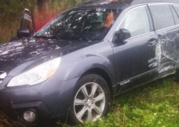 На Львівщині в ДТП травмувався пасажир Subaru