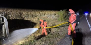 На Уманщині рятувальники ліквідували наслідки ДТП з розливом хімічної речовини  — Новости Черкасс