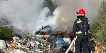 Неподалік Шепетівки горів стихійний смітник, таке вже не вперше —Хмельнитчина