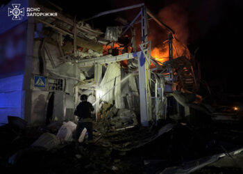 Нічна атака дронами по Запоріжжю: зруйнований магазин, пошкоджені будинки | Новости Запорожья