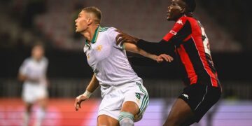 «Рома» с бледной игрой Довбика выиграла у «Ниццы» в Лиге Европы