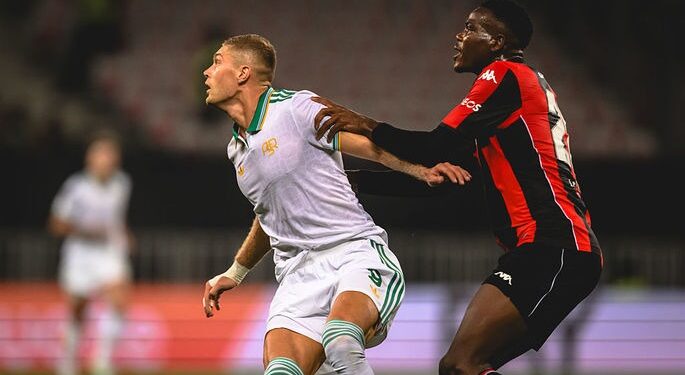 «Рома» с бледной игрой Довбика выиграла у «Ниццы» в Лиге Европы