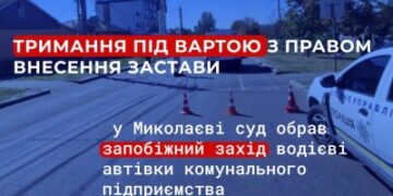 Тримання під вартою з правом внесення застави: у Миколаєві суд обрав запобіжний захід водієві автівки комунального підприємства » Миколаївський Оглядач