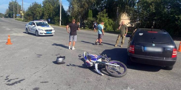 У Шепетівці поліцейські затримали нетверезого водія, що спричинив ДТП —Хмельнитчина