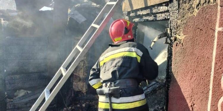 У Судилкові палала господарча споруда: яка причина —Хмельнитчина