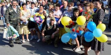 У Звенигородці зустріли земляка, звільненого з російського полону
