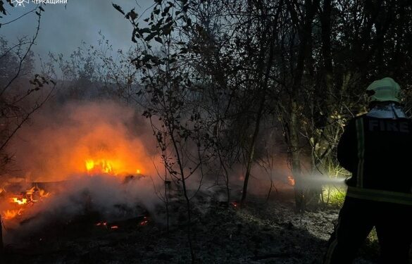 За добу черкаські рятувальники гасили чотири пожежі (ФОТО)