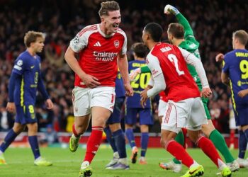 «Арсенал» чисто разгромил «Атлетико» в матче Лиги чемпионов