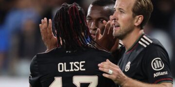 «Бавария» оформила разгромную победу над кипрским «Пафосом» в ЛЧ