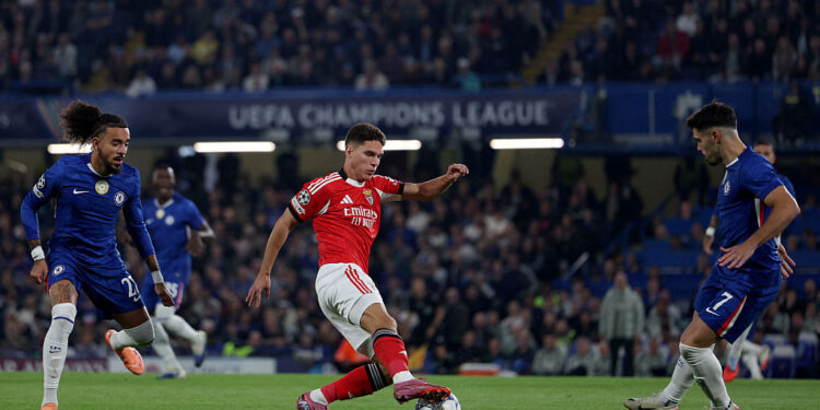 «Бенфика» с Трубиным и Судаковым проиграла «Челси» в Лиге чемпионов