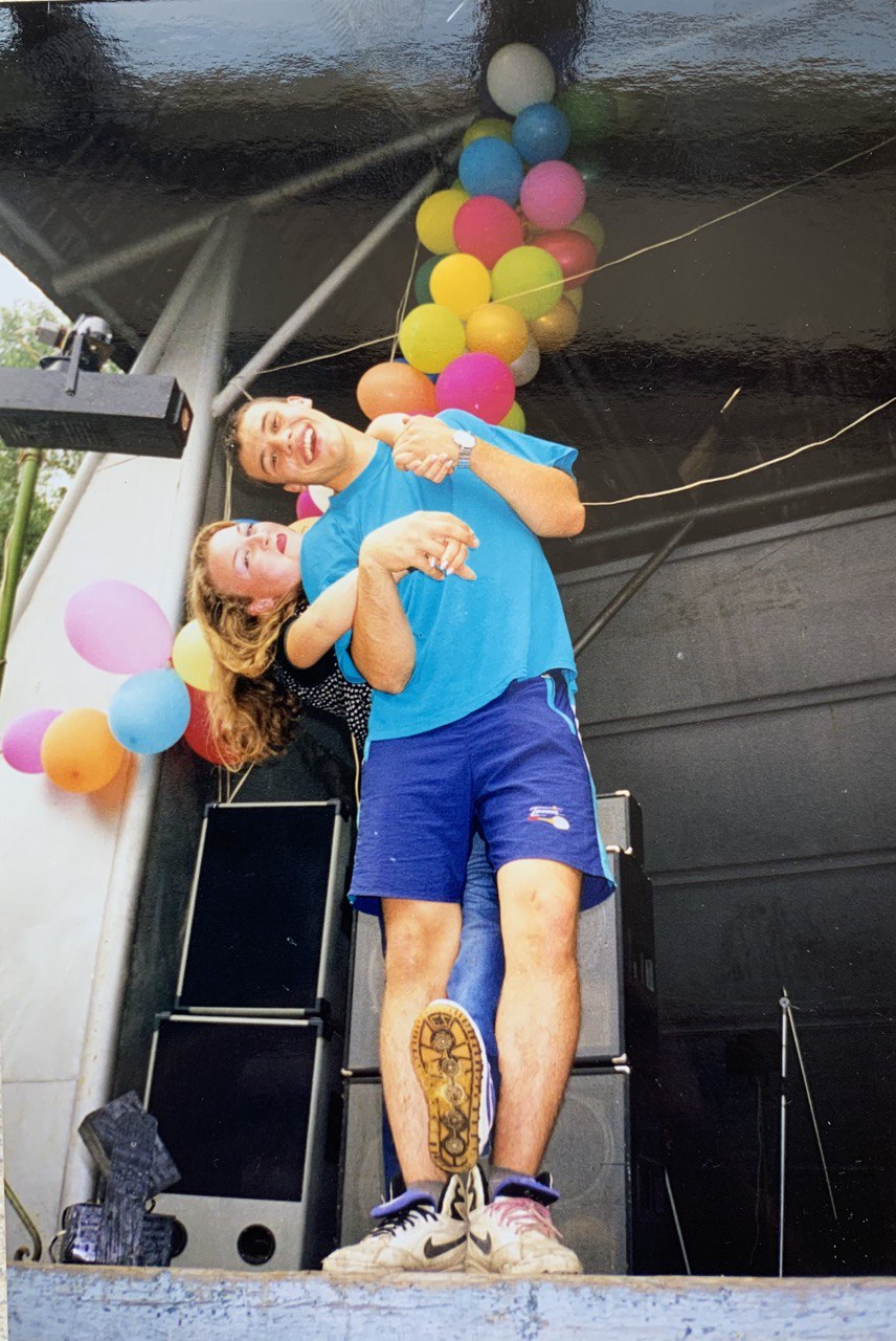 Світлана та Олег в юнацькі роки, фото з сімейного альбома