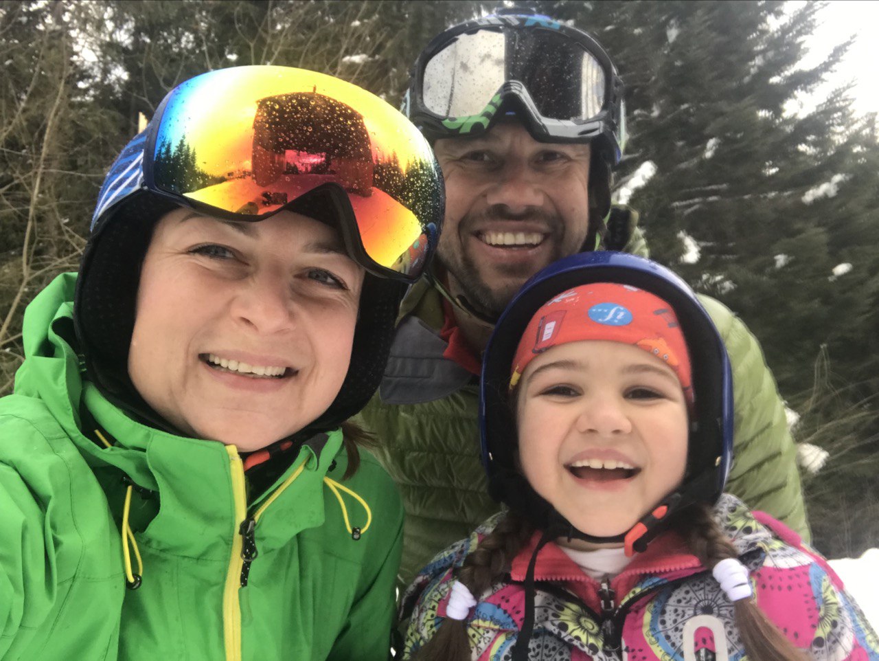 Світлана, Олег та наймолодща донечка Мілана