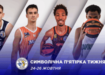 Четвертий тур Суперліги Favbet: визначено символічну збірну та MVP – Федерація баскетболу України