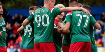 Чотири голи за 18 хвилин. Локомотив – Діназ 4:0. Відеоогляд матчу