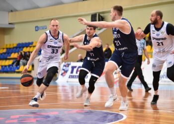 Дніпро впевнено обіграв Харківських Соколів – Федерація баскетболу України