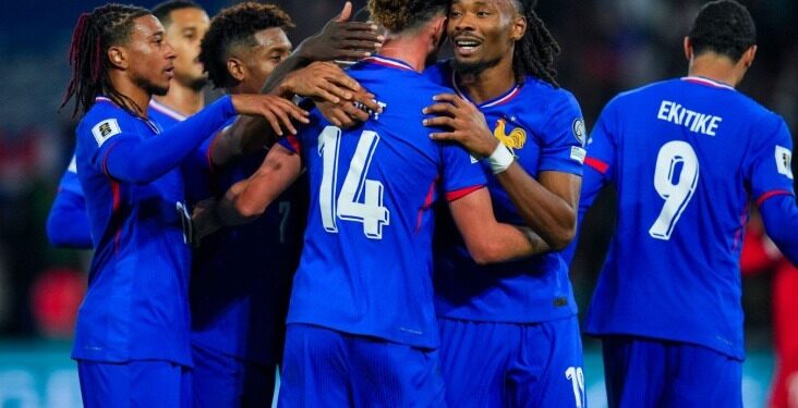 Франция прогнозированно разгромила Азербайджан в матче отбора на ЧМ-2026