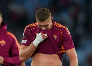 Гасперини прокомментировал незабитые пенальти Довбика в Лиге Европы