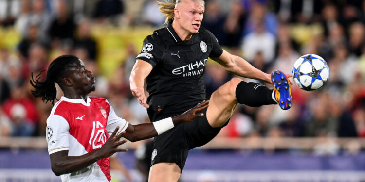 «Манчестер Сити» в последний момент упустил победу над «Монако» в матче ЛЧ