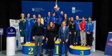 Миколаївські спортсменки –  переможниці Кубка України з фехтування на шаблях у командній першості » Миколаївський Оглядач