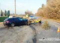 На Шепетівщині не змогли розминутись водії мінітрактора та автомобіля —Хмельнитчина