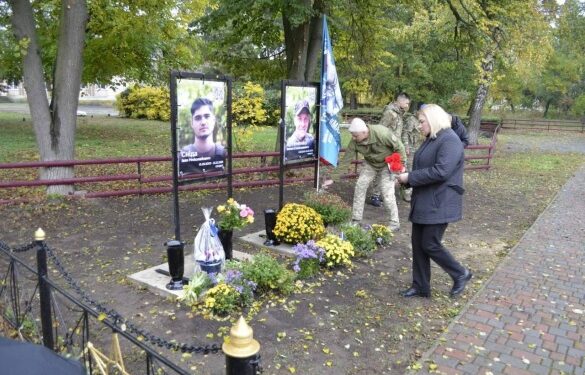 На Звенигородщині відкрили Алею Героїв на честь полеглих військових