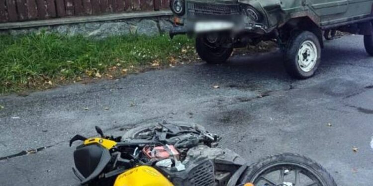 Неповнолітній мотоцикліст напідпитку спричинив ДТП і це не єдине порушення —Хмельнитчина