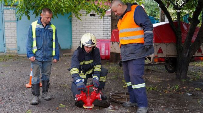 Пожежні гідранти проінспектували у Черкасах — Новости Черкасс
