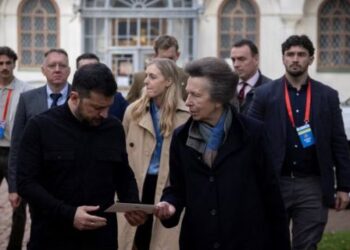 Принцеса Анна приїхала до Києва з неанонсованим візитом