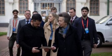 Принцеса Анна приїхала до Києва з неанонсованим візитом