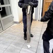Наслідки ракетного обстрілу / Головний Рабин України