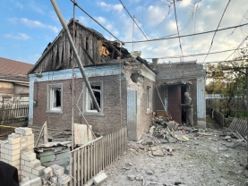 Наслідки обстрілу / Херсонська ОВА