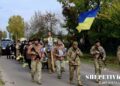 Сахновецька громада провела в останню земну дорогу солдата Мазура Юрія Олеговича —Хмельнитчина