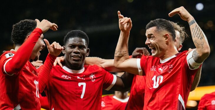 Швейцария выиграла у Швеции в отборе на ЧМ-2026