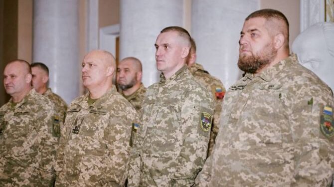 Тероборонівцям із 118 бригади вручили відзнаки — Новини Черкащіни