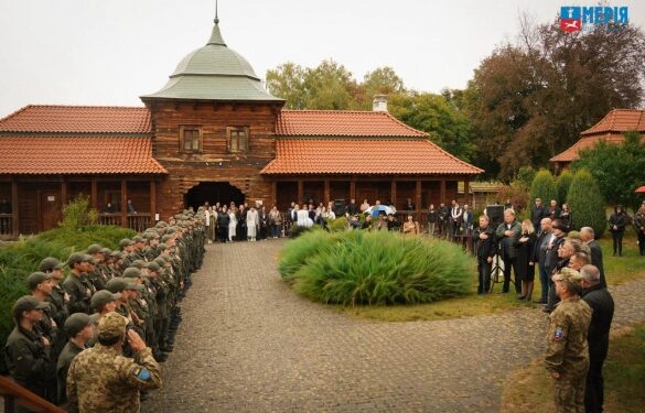 У Чигирині відбулася посвята черкаських ліцеїстів імені Захисників України