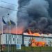 У Львові спалахнула пожежа в індустріальному парку Sparrow: постраждалих немає