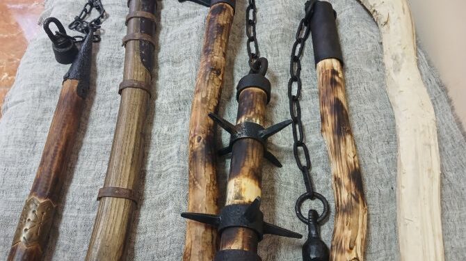 У Тальному відкрилась унікальна виставка реконструкції історичної зброї  — Новости Черкасс