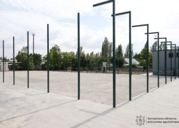 У Запоріжжі в Комунарському районі будують спортивні комплекси – майданчики з’являться біля підземних шкіл | Новости Запорожья
