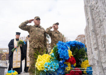 У Запоріжжі відкрили Меморіал пам’яті бійців Нацгвардії України, фото | Новости Запорожья