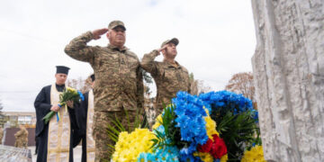 У Запоріжжі відкрили Меморіал пам’яті бійців Нацгвардії України, фото | Новости Запорожья