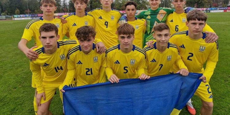 Збірна України U-17 із представниками п’яти клубів УПЛ перейшла до Ліги В у відборі Євро-2026