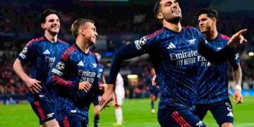 «Арсенал» взял легкую победу над «Славией», оформив в Лиге чемпионов 10 побед подряд