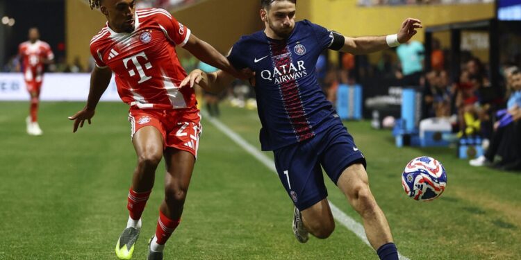 «Бавария» в меньшинстве выиграла у «ПСЖ» в Лиге чемпионов